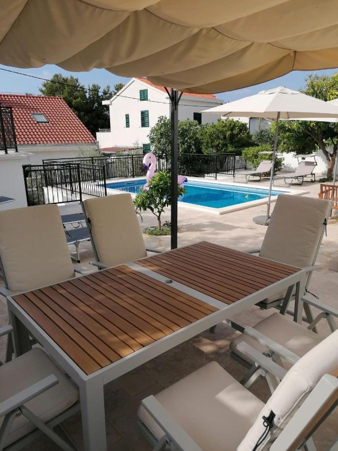 Vlatino Villa Seget Vranjica Bagian luar foto